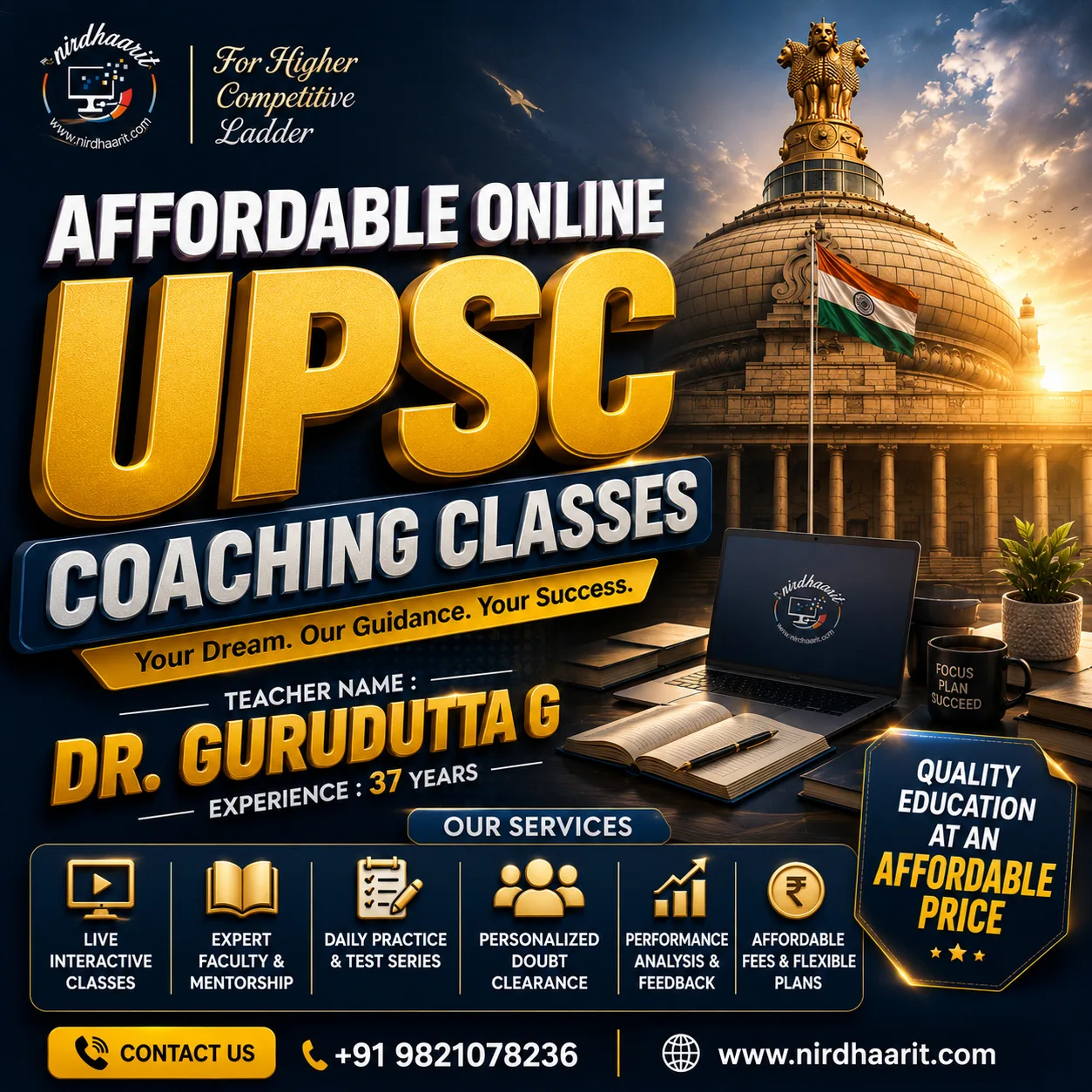 Affordable Online UPSC Coaching Classes in East Delhi