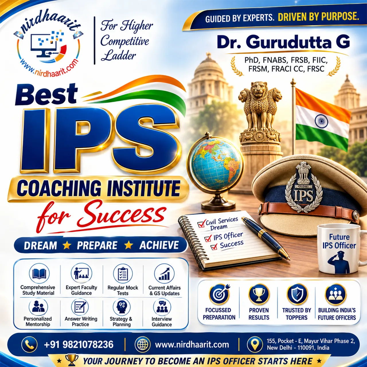 Coaching for IPS in Mayur Vihar 
