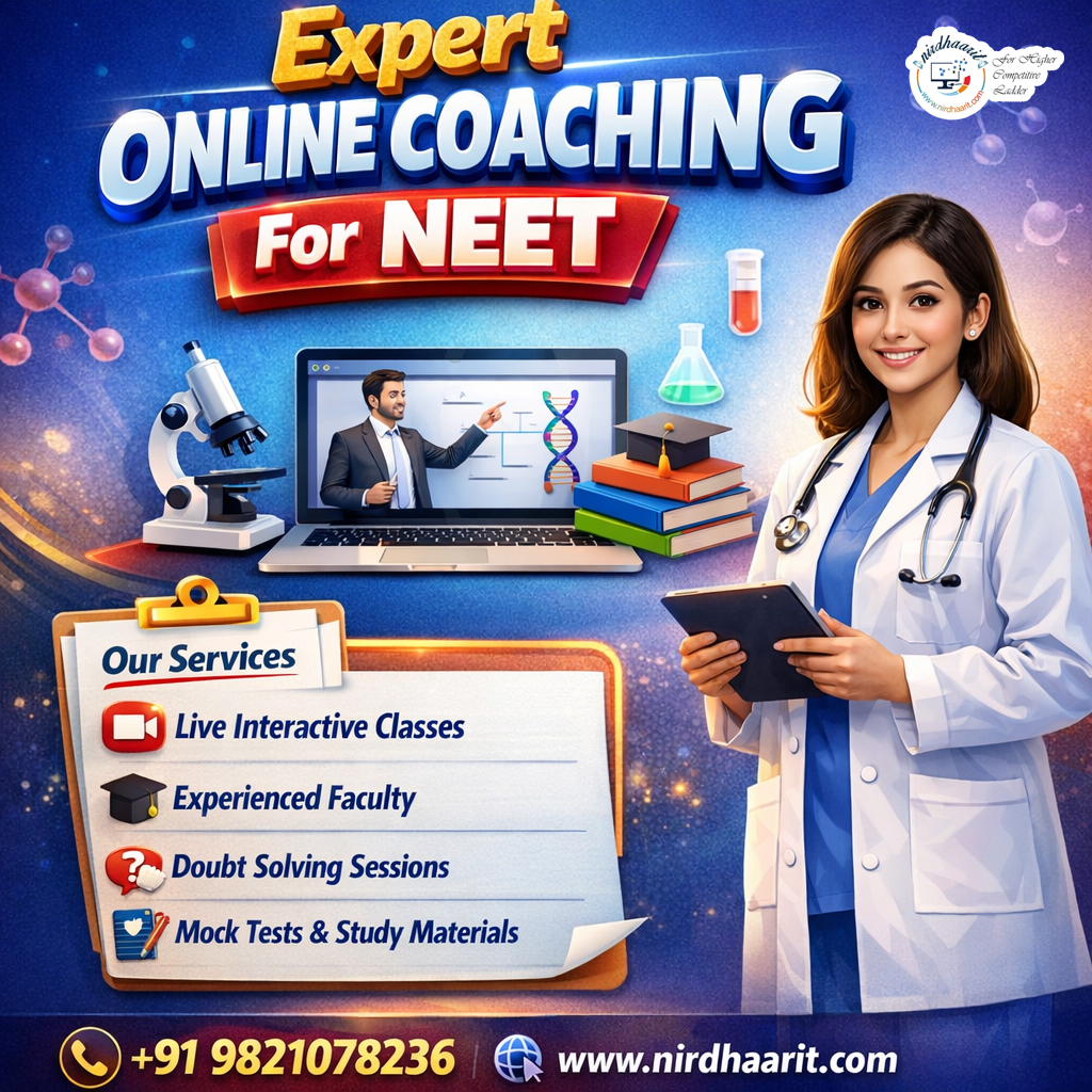 Powerful & Trusted Expert Online Coaching for NEET in Mayur Vihar – Nirdhaarit
