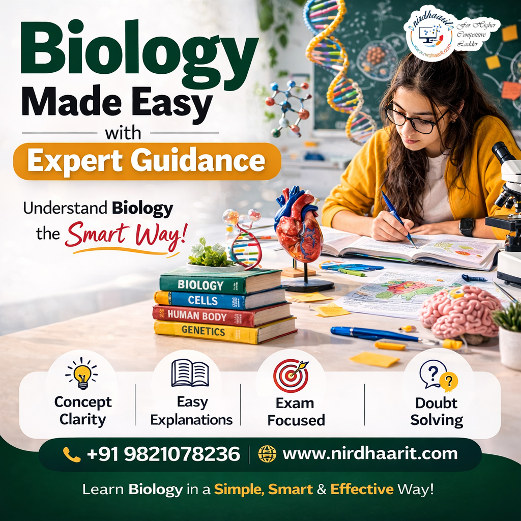 Trusted Biology Tutor in Mayur Vihar East Delhi – Nirdhaarit