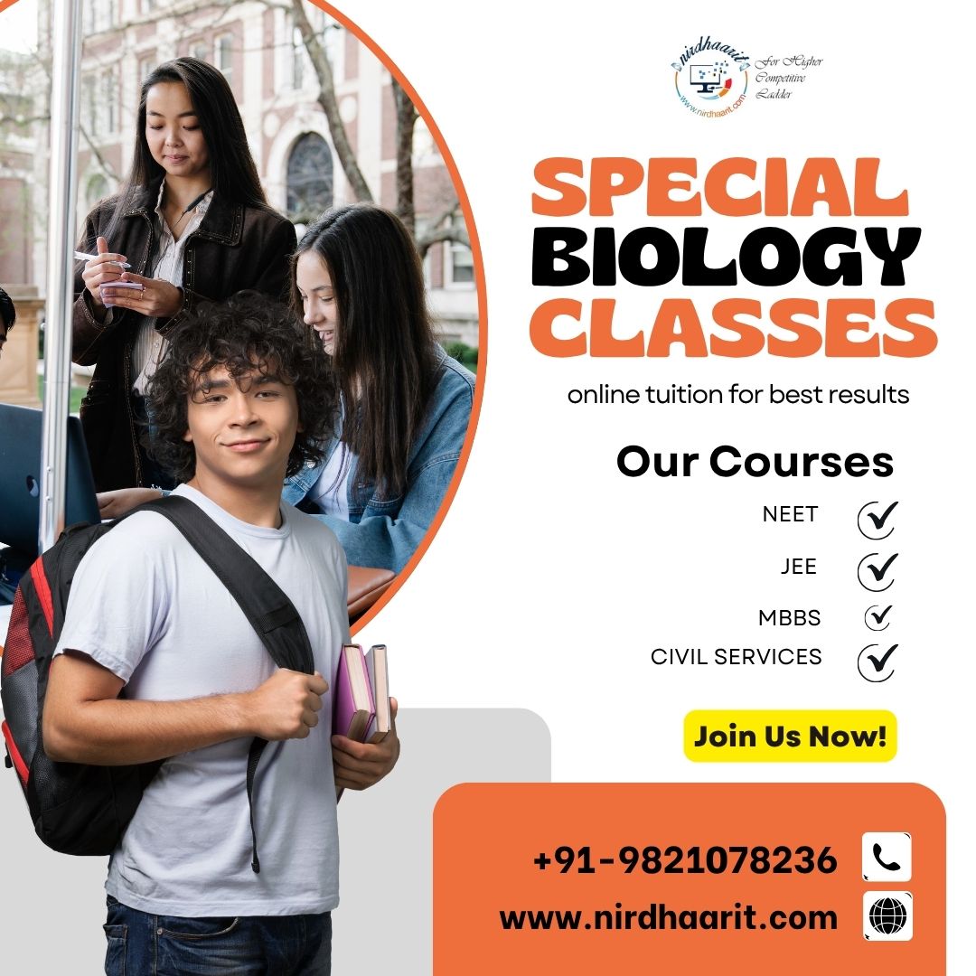 Find the Best Biology Tutors Near Me with Nirdhaarit – Learn Smarter, Score Higher