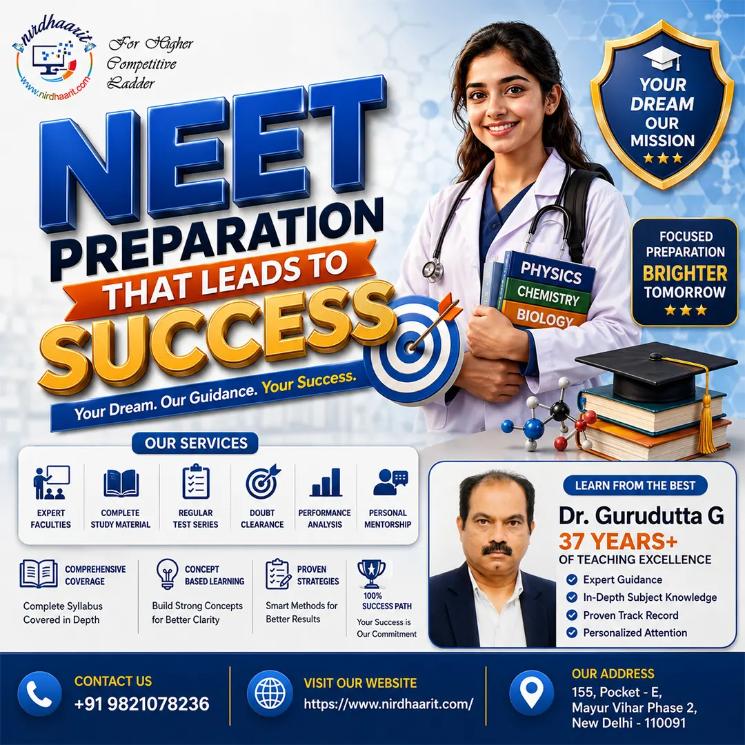 NEET Best Preparation in East Delhi 