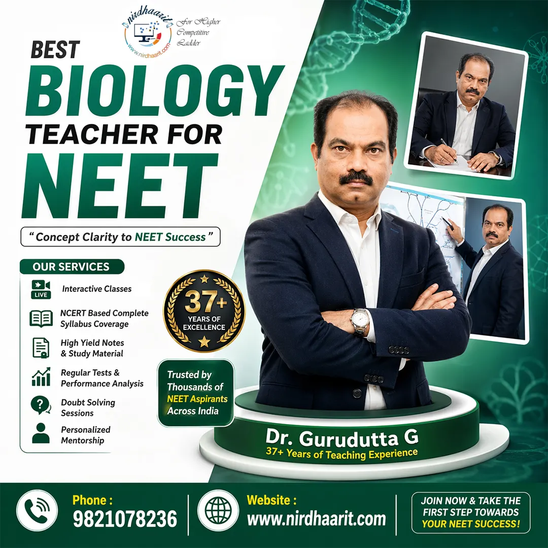 Best Biology Teacher for NEET in East Delhi